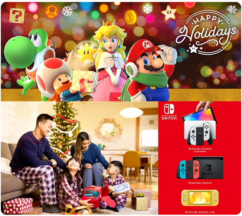 Nintendo switch on sale for christmas