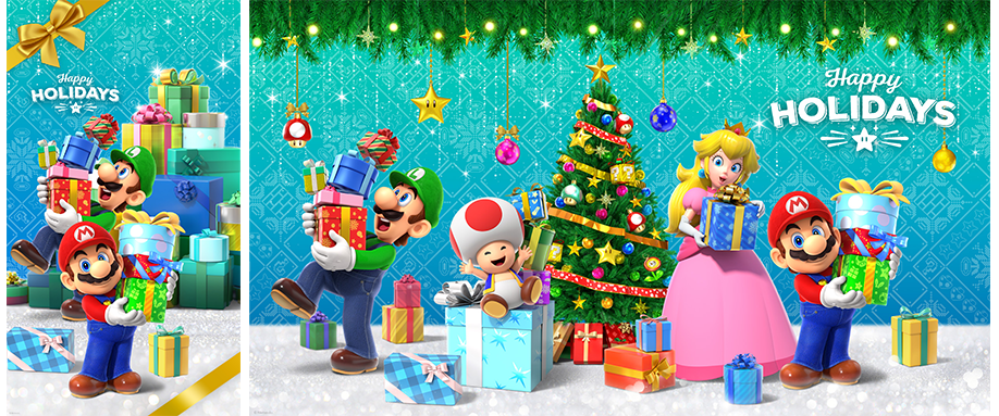 happy holidays christmas wallpaper