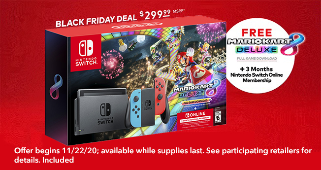 Nintendo online deals black friday deals