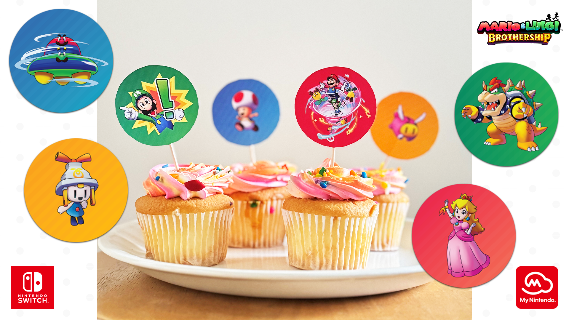 Mario & Luigi: Brothership - Printable Bingo Activity