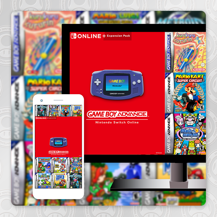 Wallpaper: Game Boy™ Advance – Nintendo Switch Online