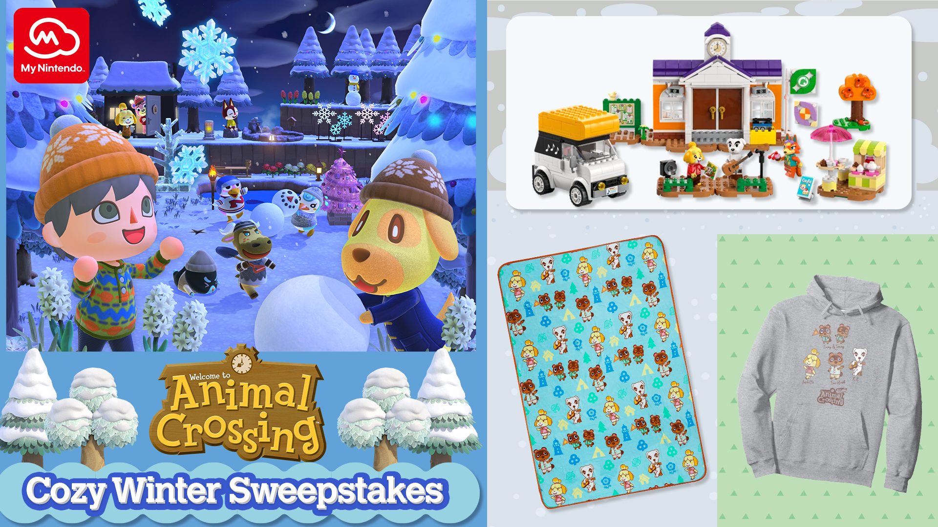 My Nintendo  Animal Crossing™ Cozy Winter sweepstakes