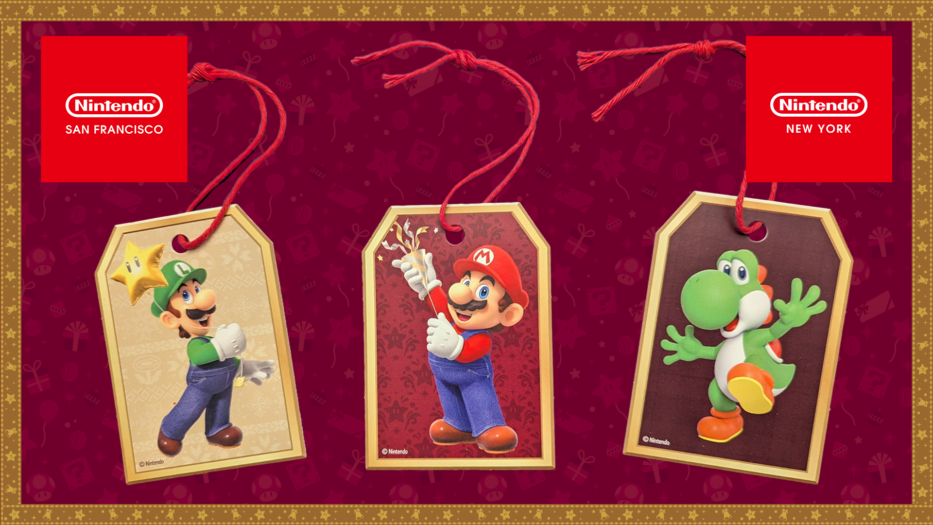 Check in at Nintendo stores this December to score fun extras