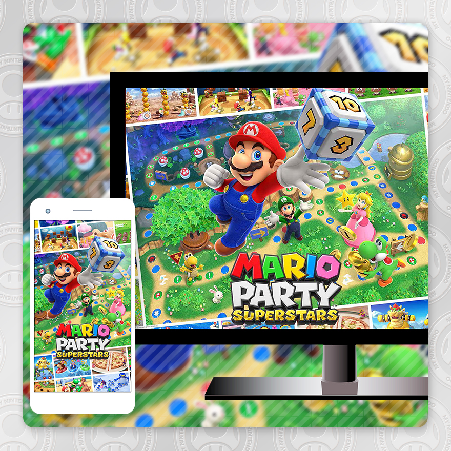 Mario party promo superstars