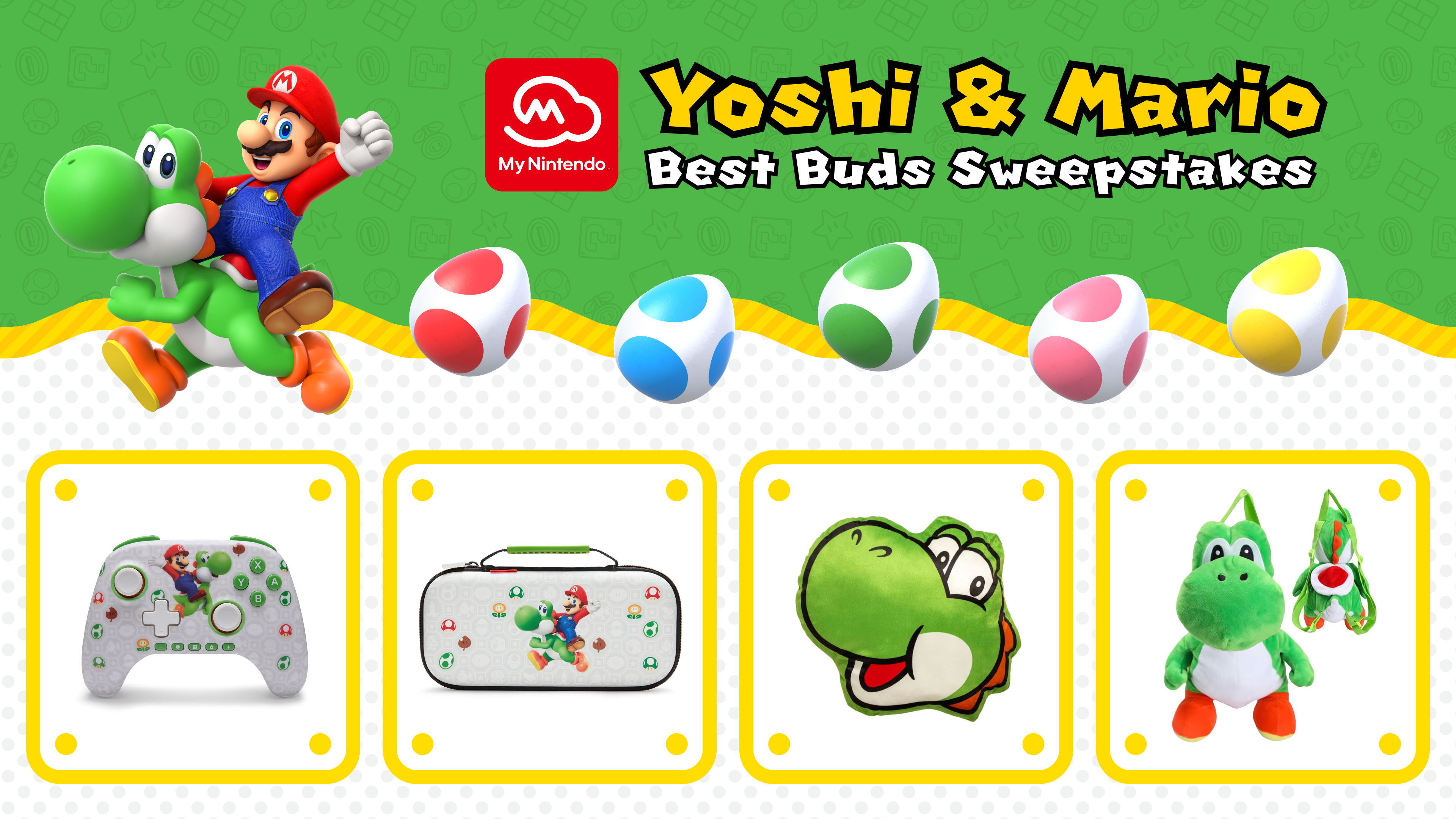 My Nintendo Yoshi & Mario: Best Buds Sweepstakes | Rewards | My