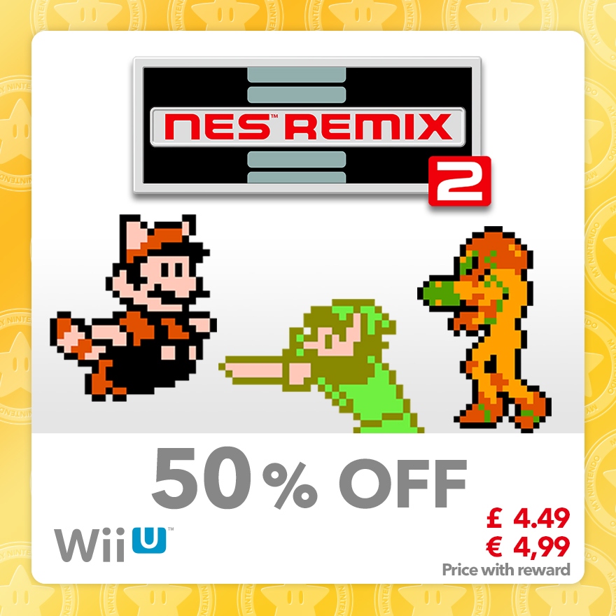 Sconto del 50% su NES Remix 2