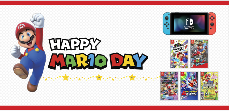 Ofertas Nintendo eShop  Brasil – Dia do MAR10 tem primeira leva