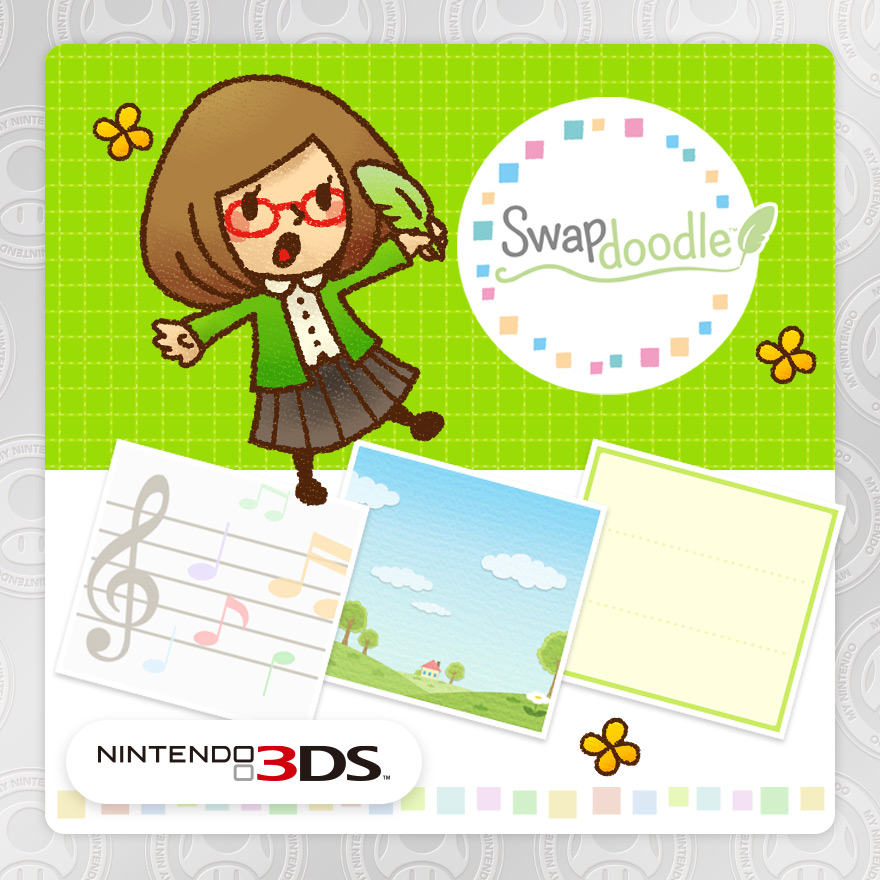 Swapdoodle DLC Stationary Set A Rewards My Nintendo