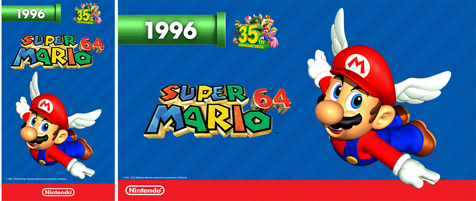 Wallpaper Super Mario 64 ギフト マイニンテンドー