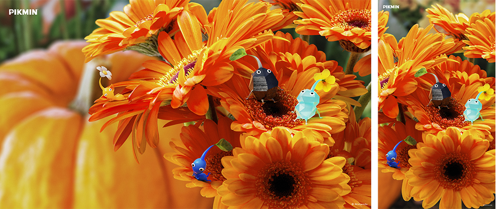 Pikmin gerbera wallpaper.
