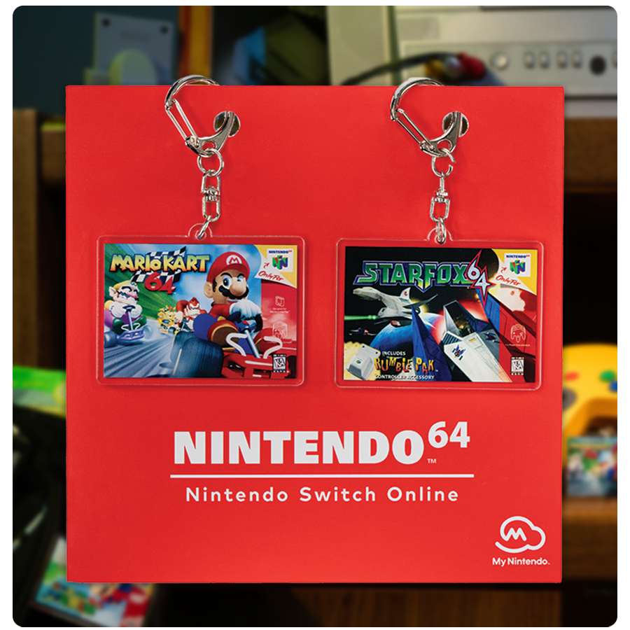 Nintendo 64™ Nintendo Switch Online - Classic Key Chains - Set A