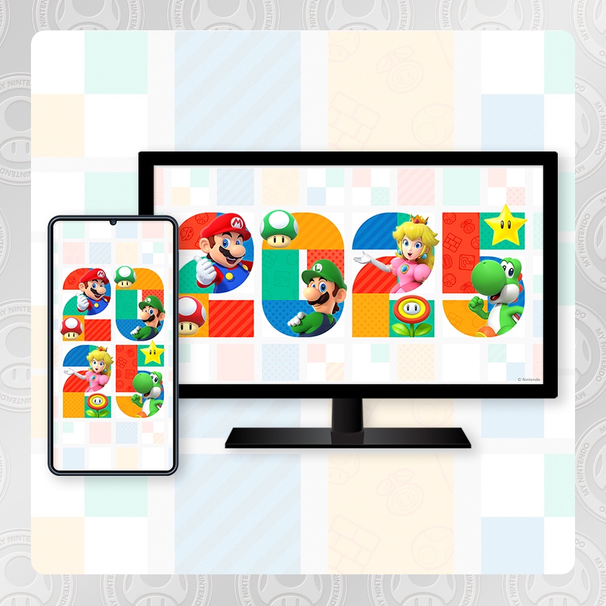 My Nintendo 2025 Wallpaper | ギフト | マイニンテンドー