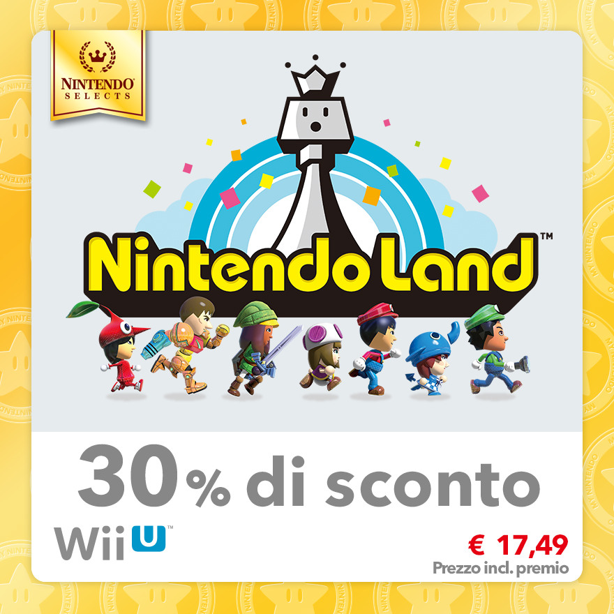 Sconto del 30% su Nintendo Selects: Nintendo Land
