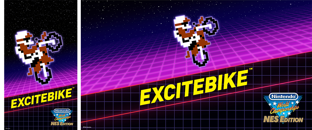 Wallpaper: Nintendo World Championships: NES™ Edition - Excitebike ...