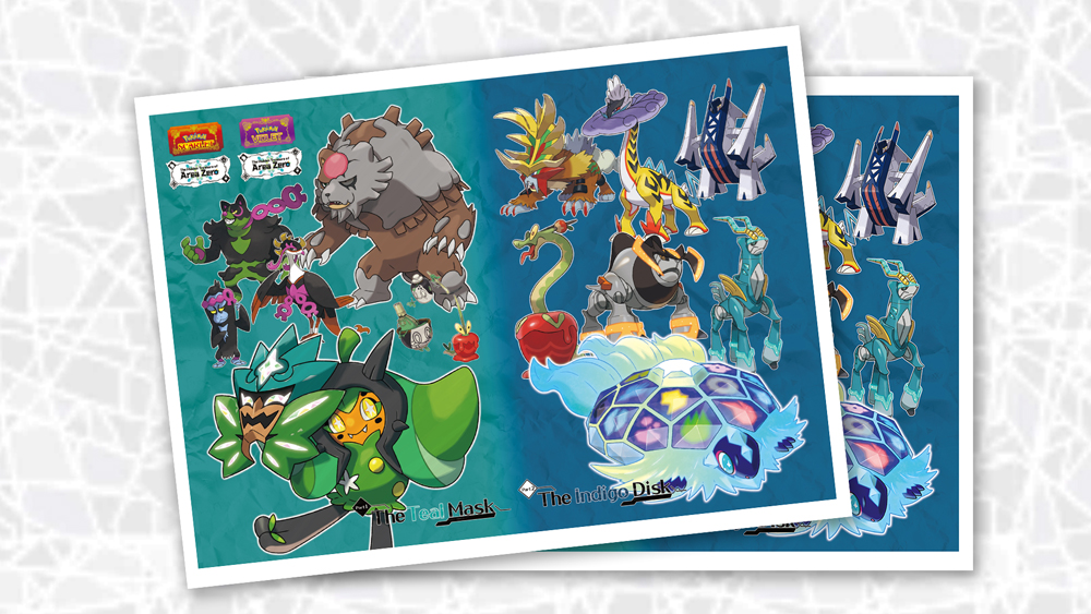 Pokémon Scarlet and Pokémon Violet : The Hidden Treasure of Area Zero Poster
