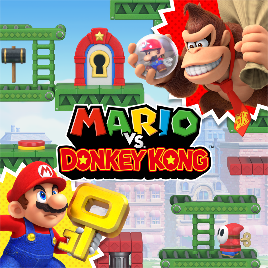 Wallpaper mario vs donkey kong mario rewards my nintendo