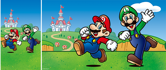 Super Mario Desktop Wallpaper from Gameboy Advance games