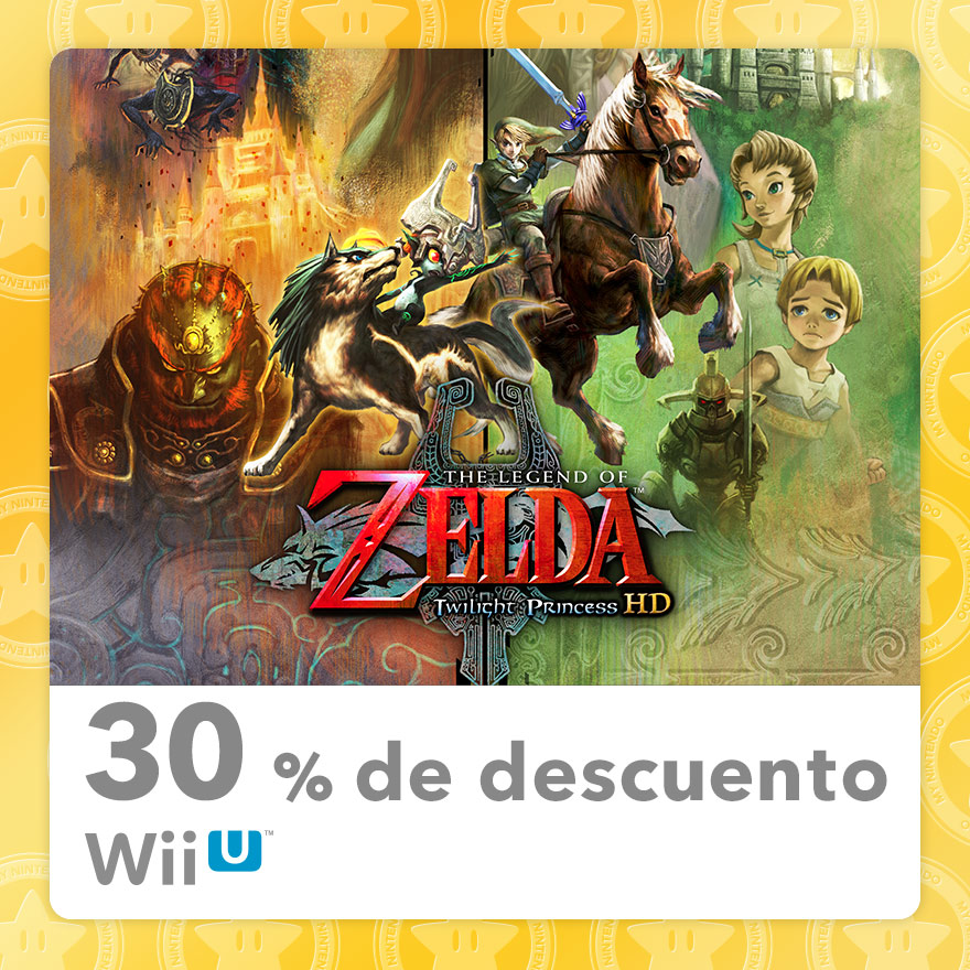 30% Discount on The Legend of Zelda: Twilight Princess HD (Wii U