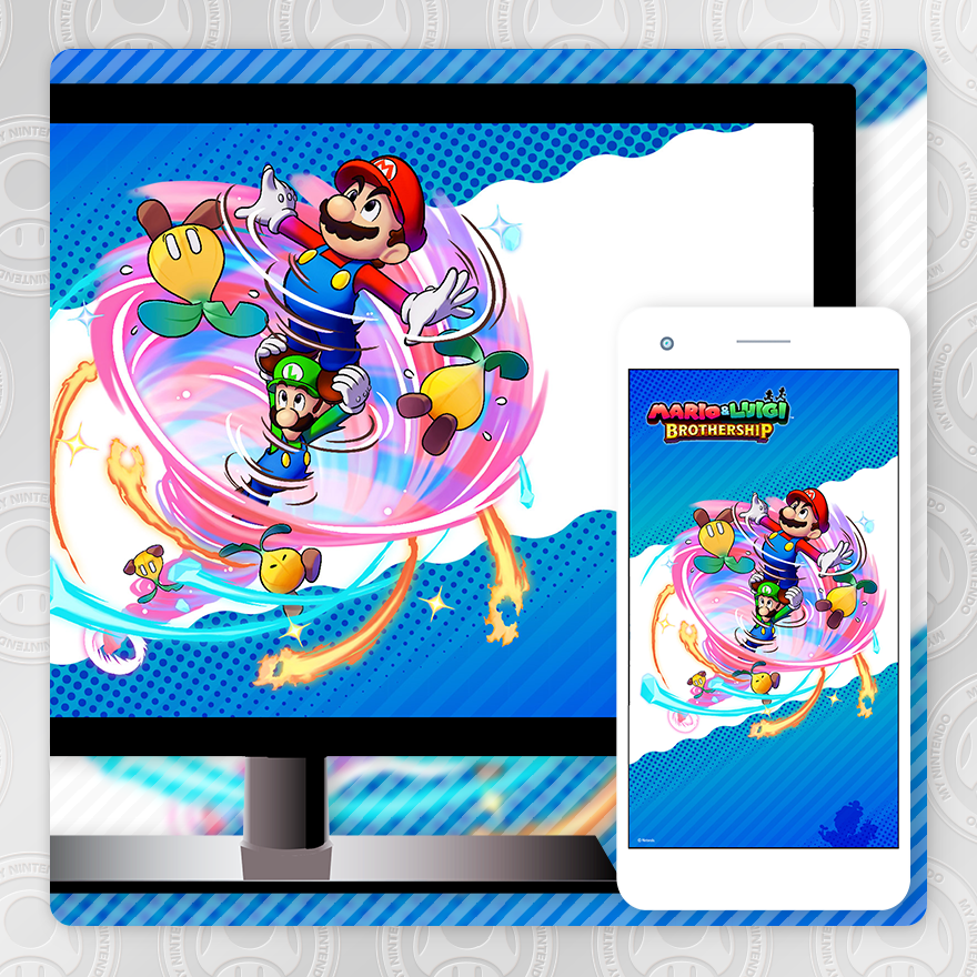 Mario & Luigi Brothership wallpaper