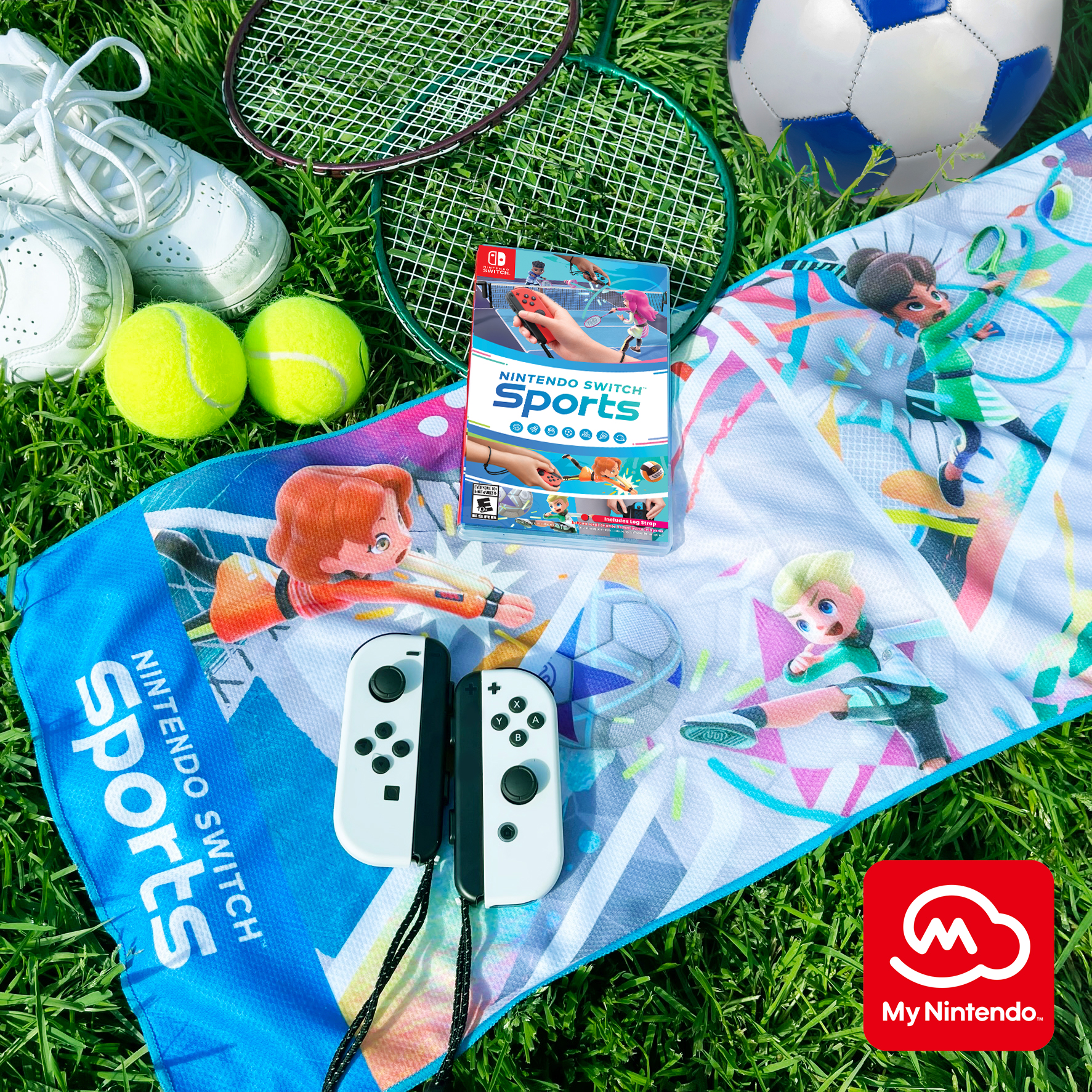 Nintendo Switch Sports - Spocco Square Cooling Towel