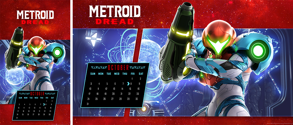 Calendario Metroid ™ Dread