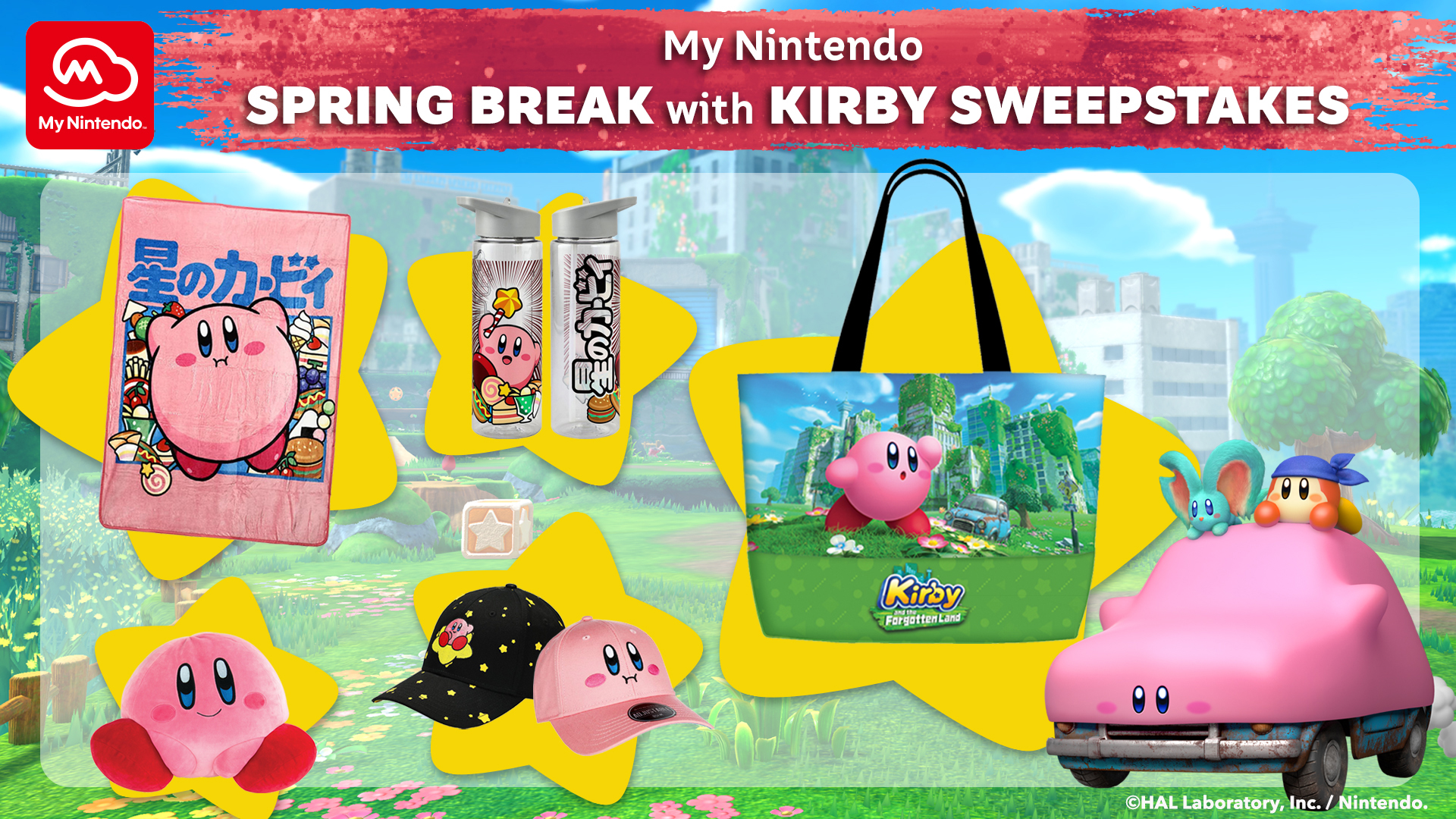 Enter The My Nintendo Spring Break With Kirby Sweepstakes My Nintendo News My Nintendo