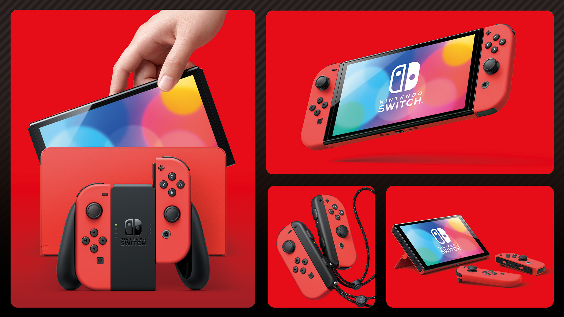 Nintendo Switch — OLED Model: Mario Red Edition