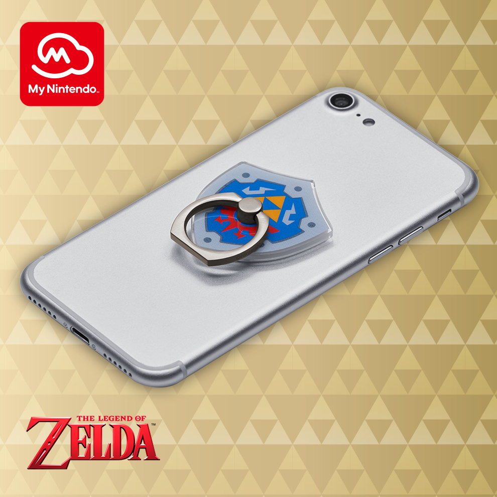 The Legend of Zelda™ Phone Ring Holder | Rewards | My Nintendo