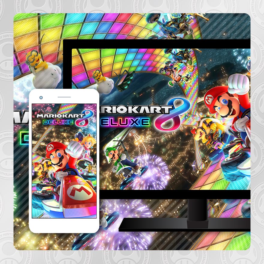 Wallpaper Mario Kart 8 Deluxe ギフト マイニンテンドー