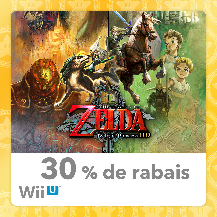 30% Discount on The Legend of Zelda: Twilight Princess HD (Wii U) | Rewards  | My Nintendo