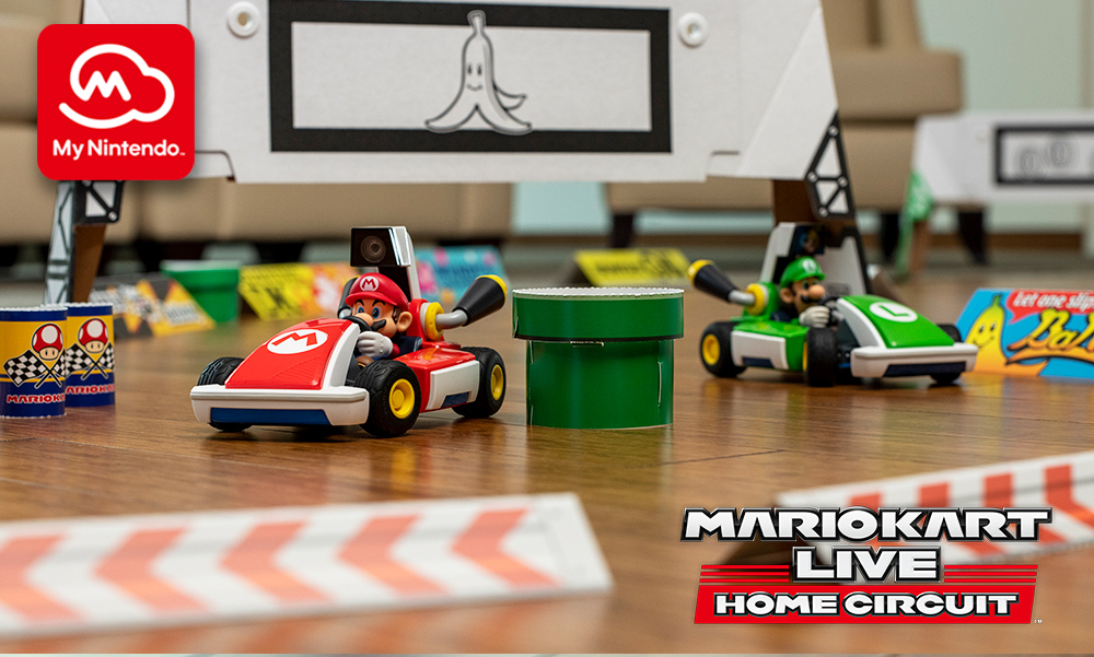 Mario Kart Live Home Circuit Decoration Kit Rewards My Nintendo - Mario Kart Live Home Circuit Decoration Kit