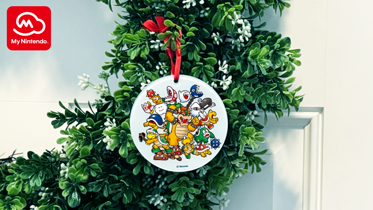 Super Mario Holiday Ornament