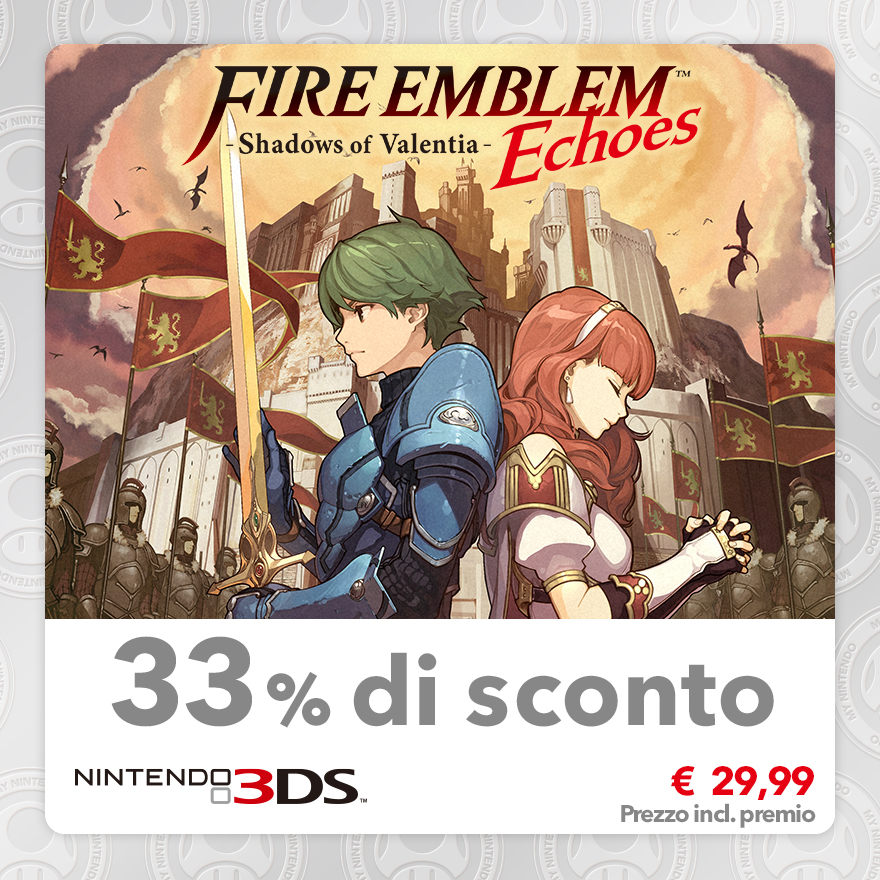 Sconto del 33% su Fire Emblem Echoes: Shadows of Valentia