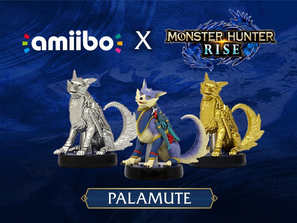 monster hunter rise palamute amiibo