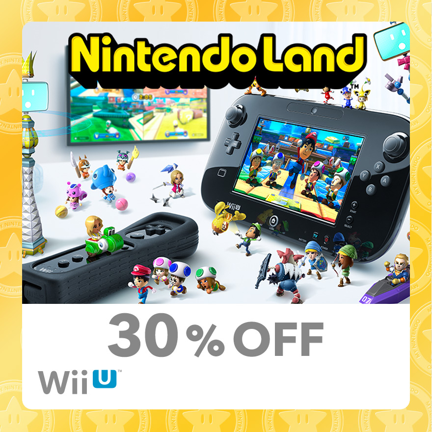 30 Discount On Nintendo Land Wii U Rewards My Nintendo