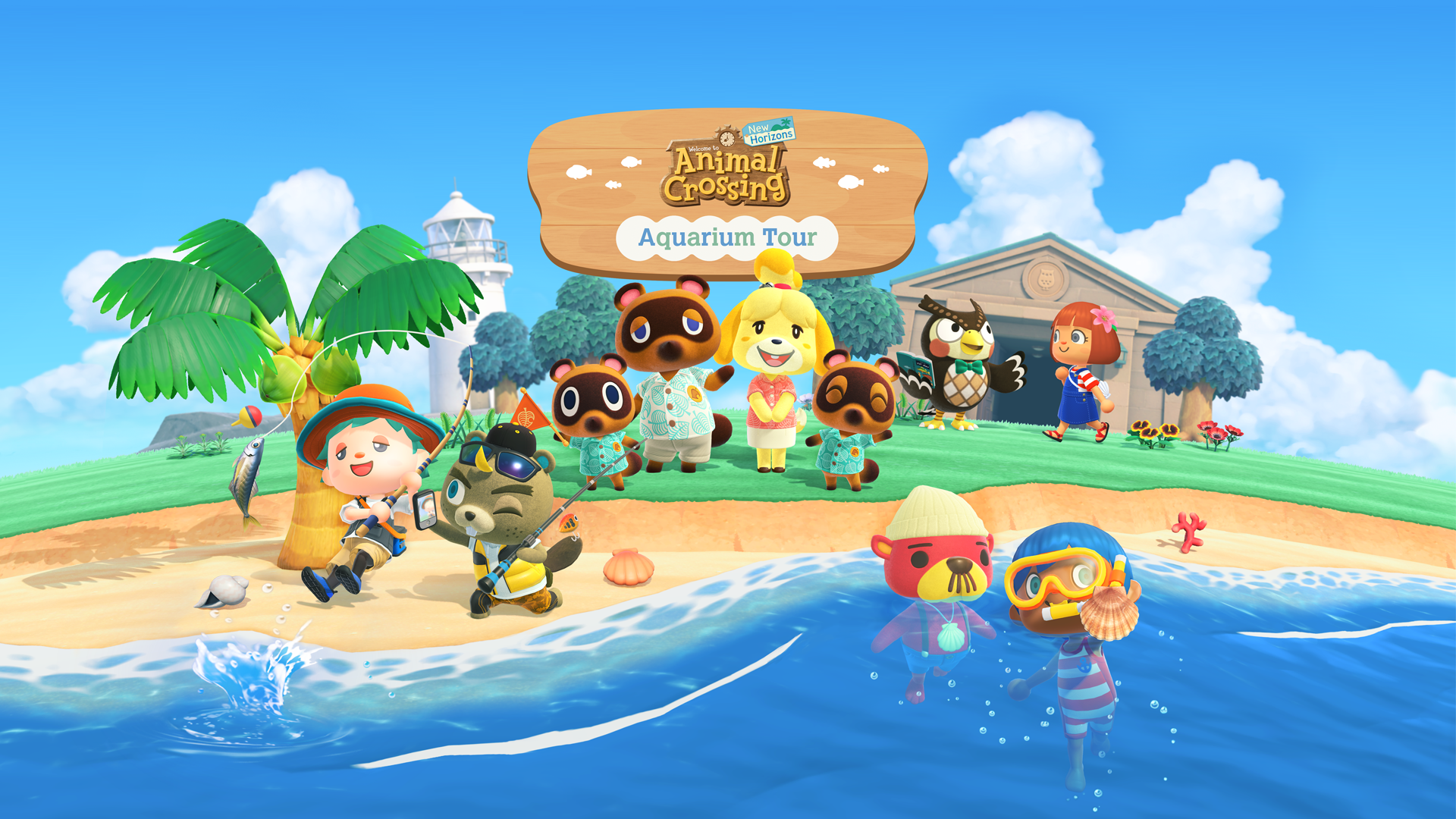 Explore the wonders of aquatic life with the Animal Crossing™: New ...