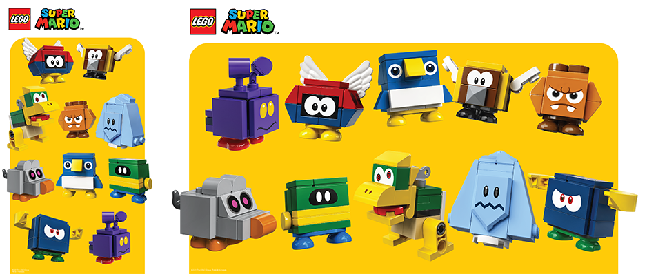 Lego mario online personajes