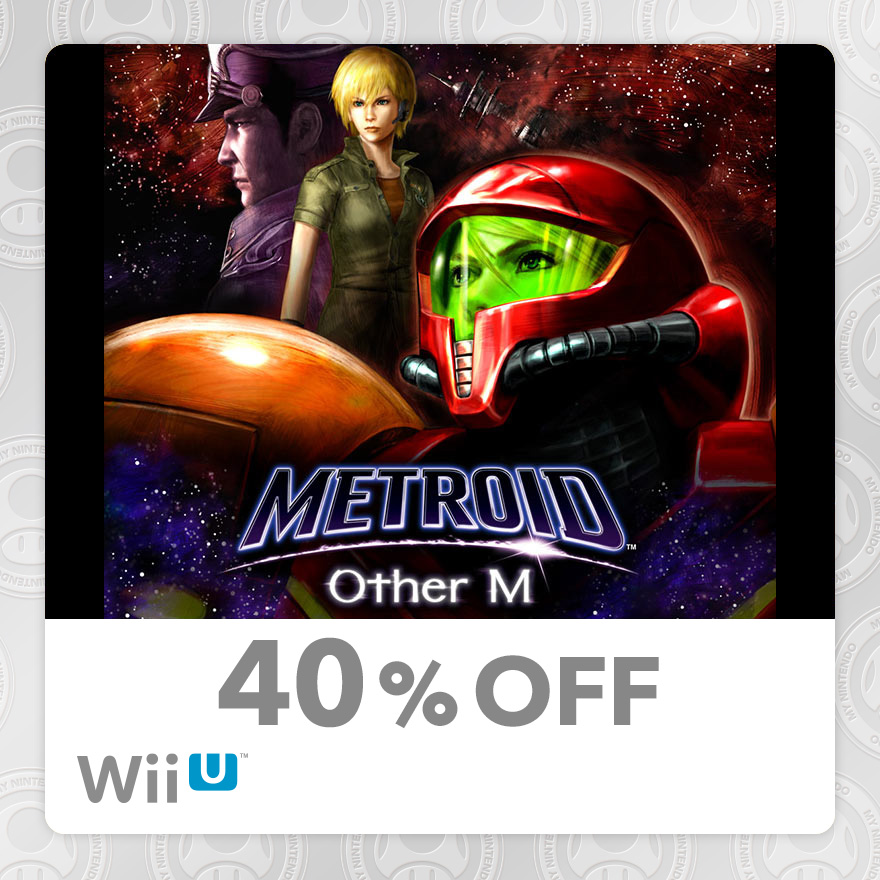  40% Discount on Metroid™: Other M (Wii U)