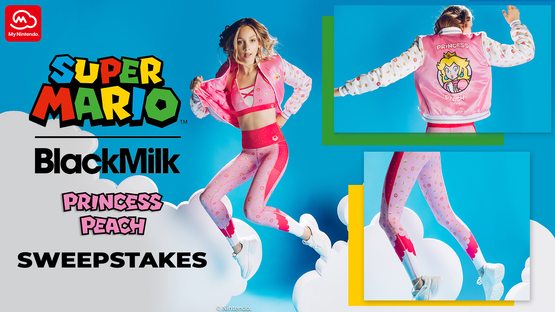 Power up your wardrobe with the My Nintendo BlackMilk X Super Mario -  Princess Peach Sweepstakes!, My Nintendo news