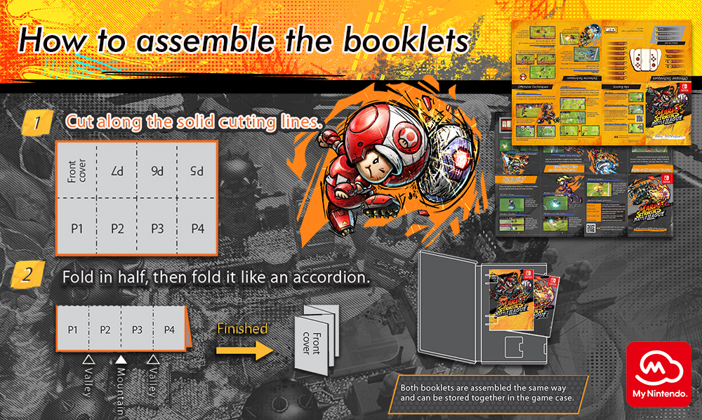 Printable - Mario Strikers™: Battle League party favors