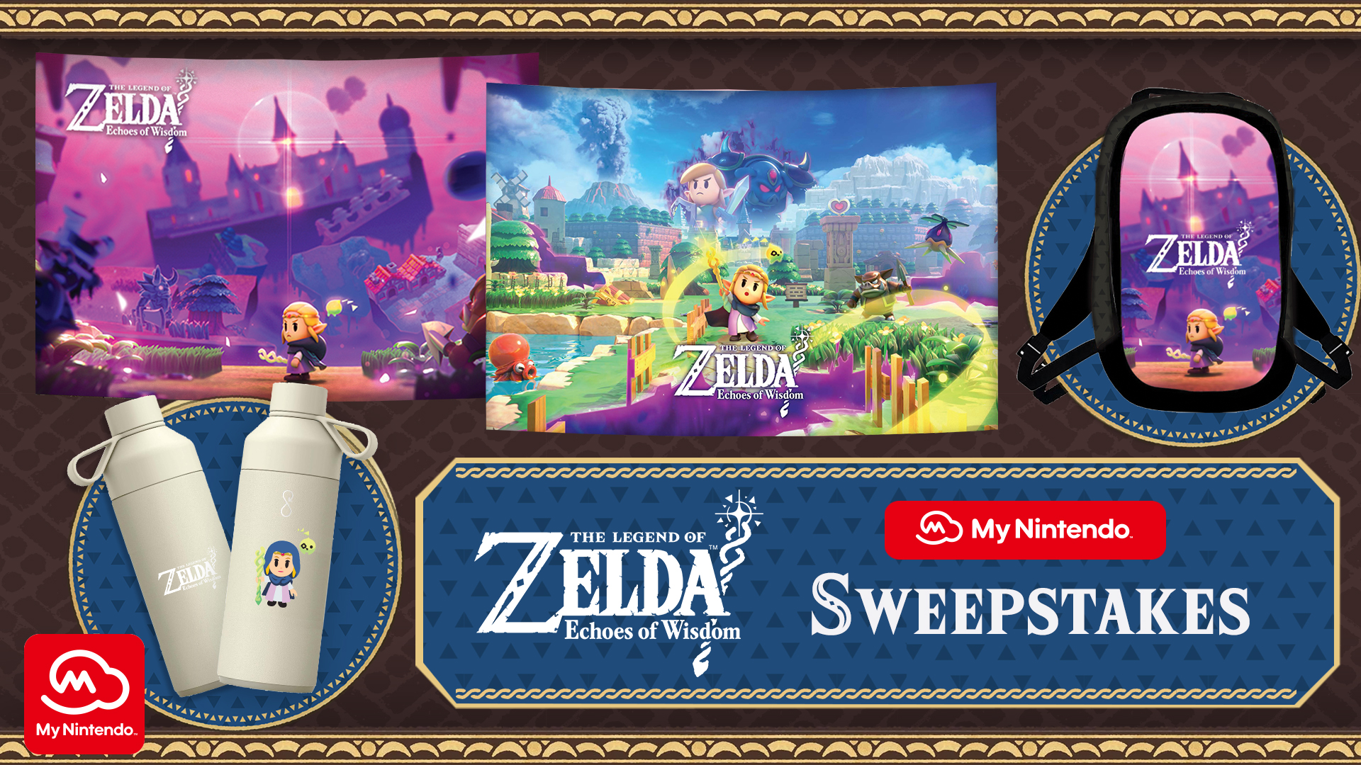 My Nintendo Legend of Zelda™: Echoes of Wisdom Sweepstakes | Rewards ...