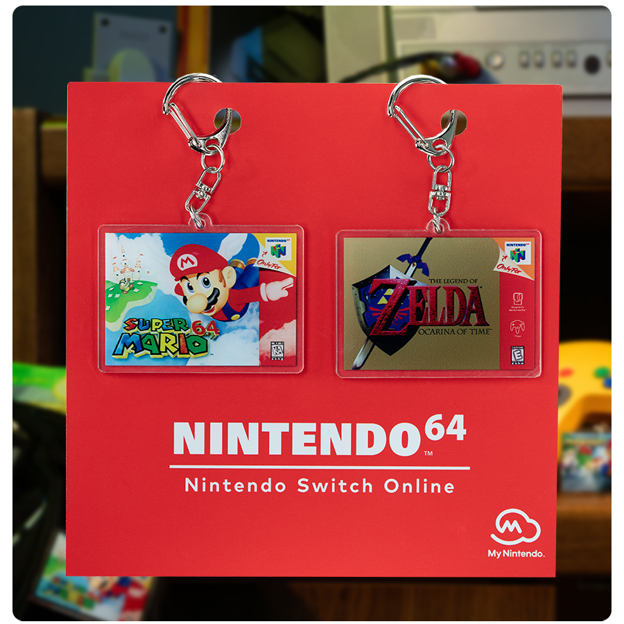 Nintendo 64™ Nintendo Switch Online - Classic Key Chains - Set A