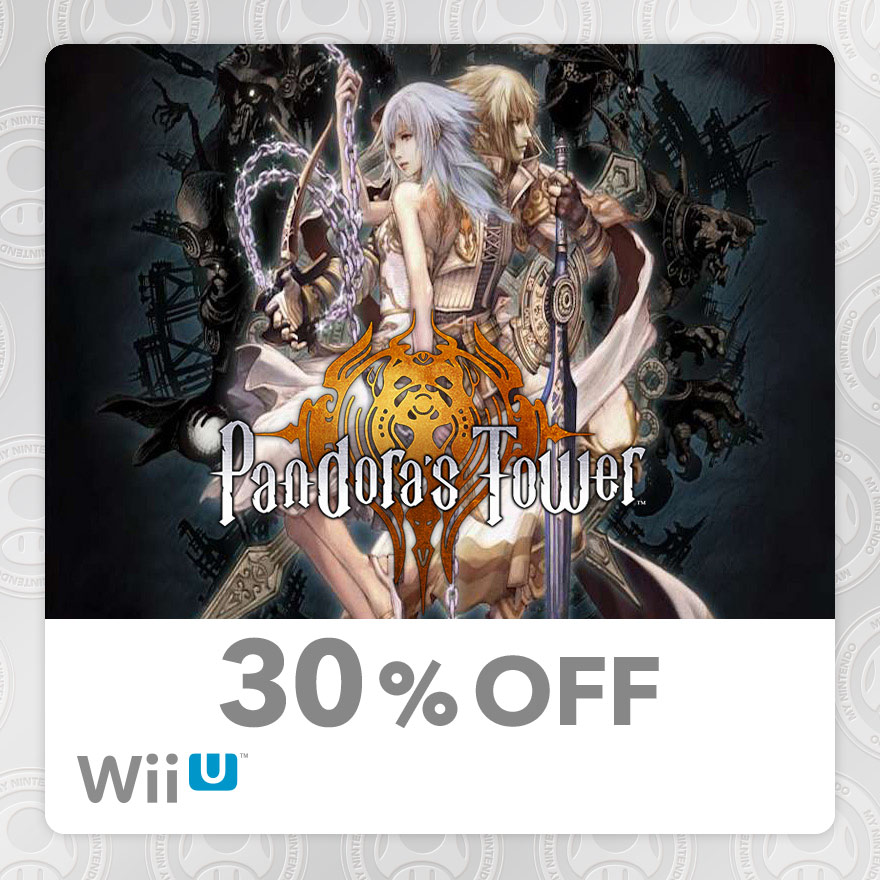 30% Discount on Pandora's Tower (Wii U)