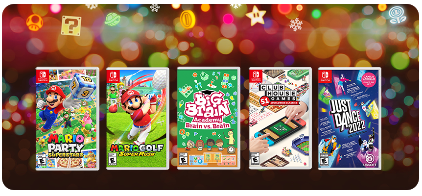 Switch family hot sale games