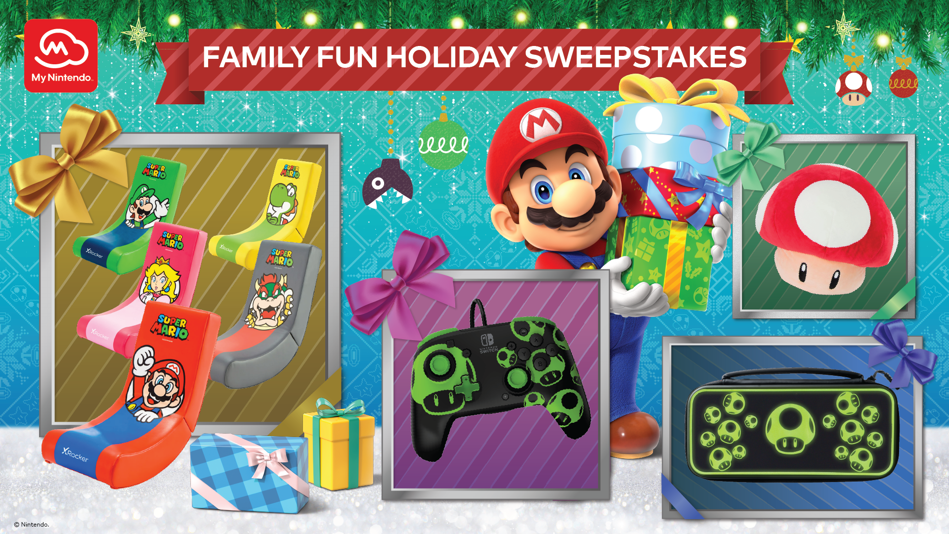 My Nintendo Family Fun Holiday Sweepstakes