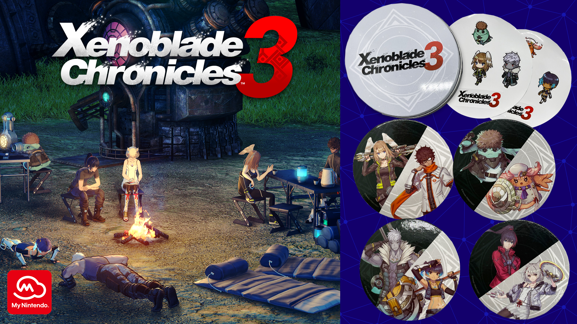 Get the Xenoblade Chronicles 3: Camping Coasters set as a My