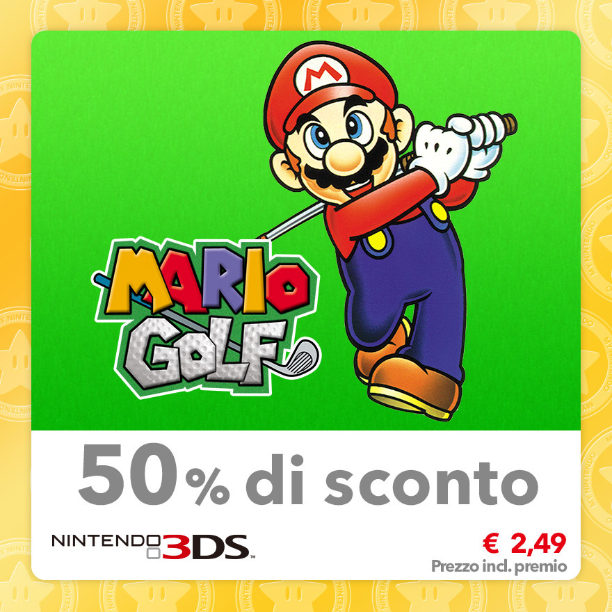 Sconto del 50% su Mario Golf (Virtual Console GBC)