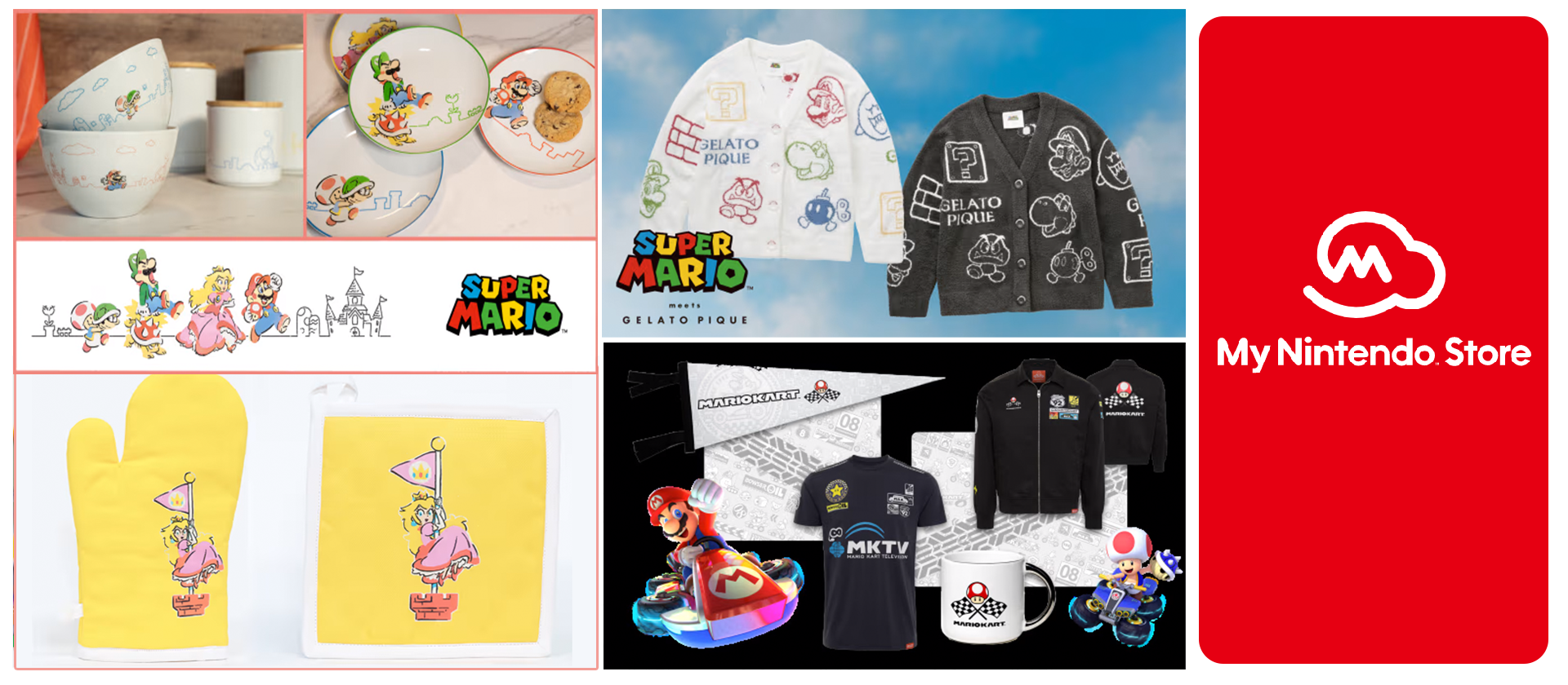 My Nintendo Store Mario merchandise