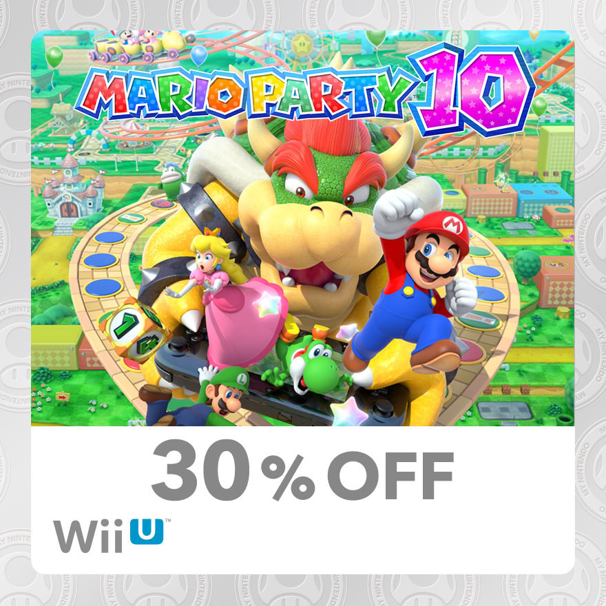 Mario Party 10 For Nintendo Wii U