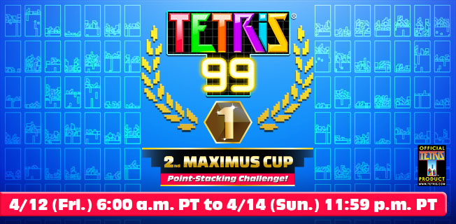 Play the next Tetris® 99 online event and you could win 999 My Nintendo  Gold Points! | My Nintendo news | My Nintendo